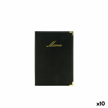 Menu holders Securit Classic 25 x 18 cm Svart