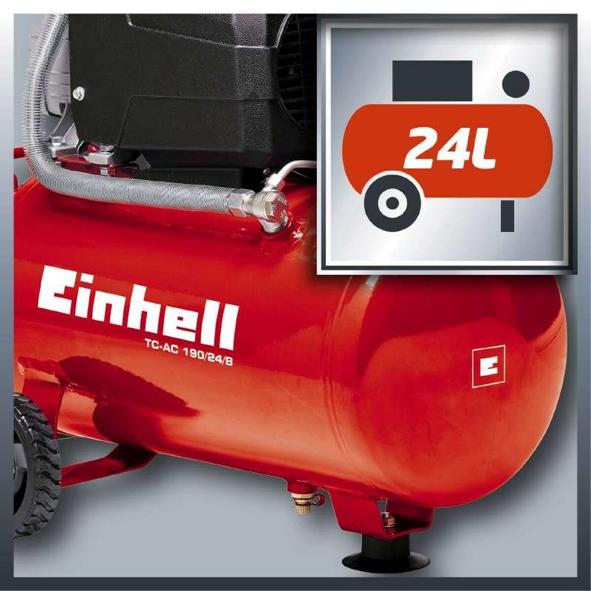 Luftkompressor Einhell TC-AC 190/24/8 1500 W 8 bar 165 L/MIN - 2