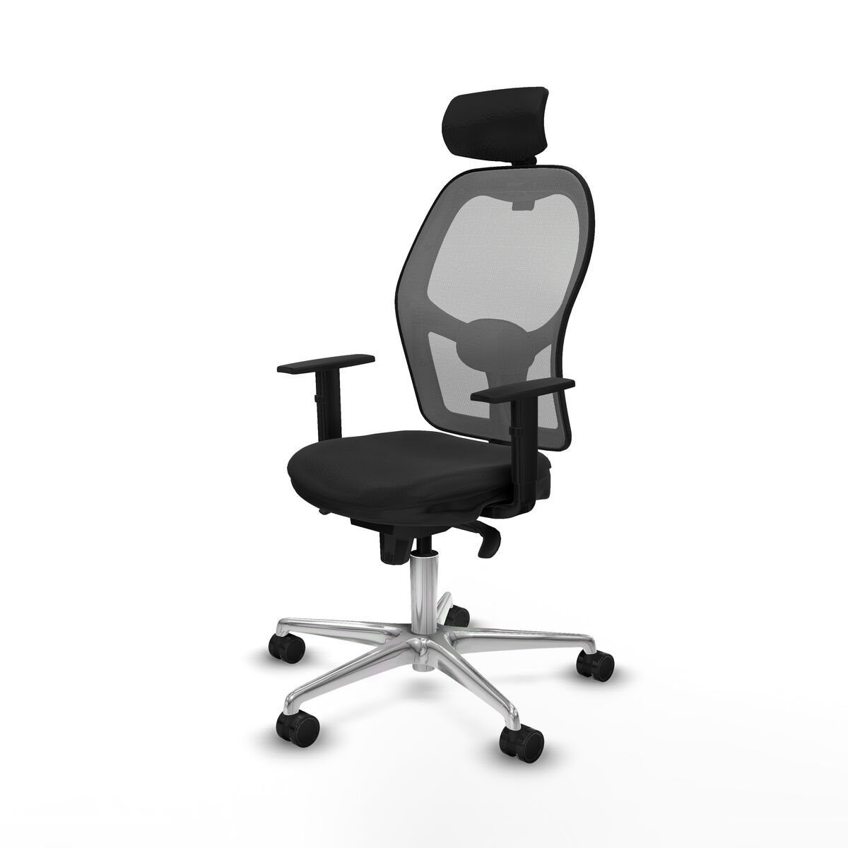 Kontorsstol Piqueras y Crespo 1D086N2 Svart - 2
