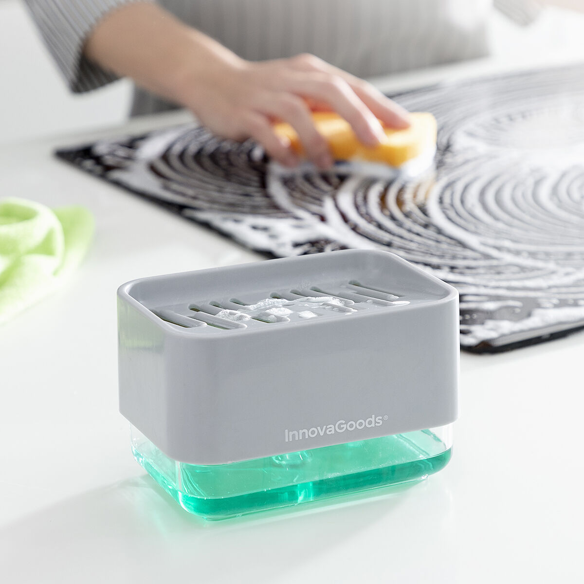 Diskmedelspump 2-i-1 Pushoap InnovaGoods - 20