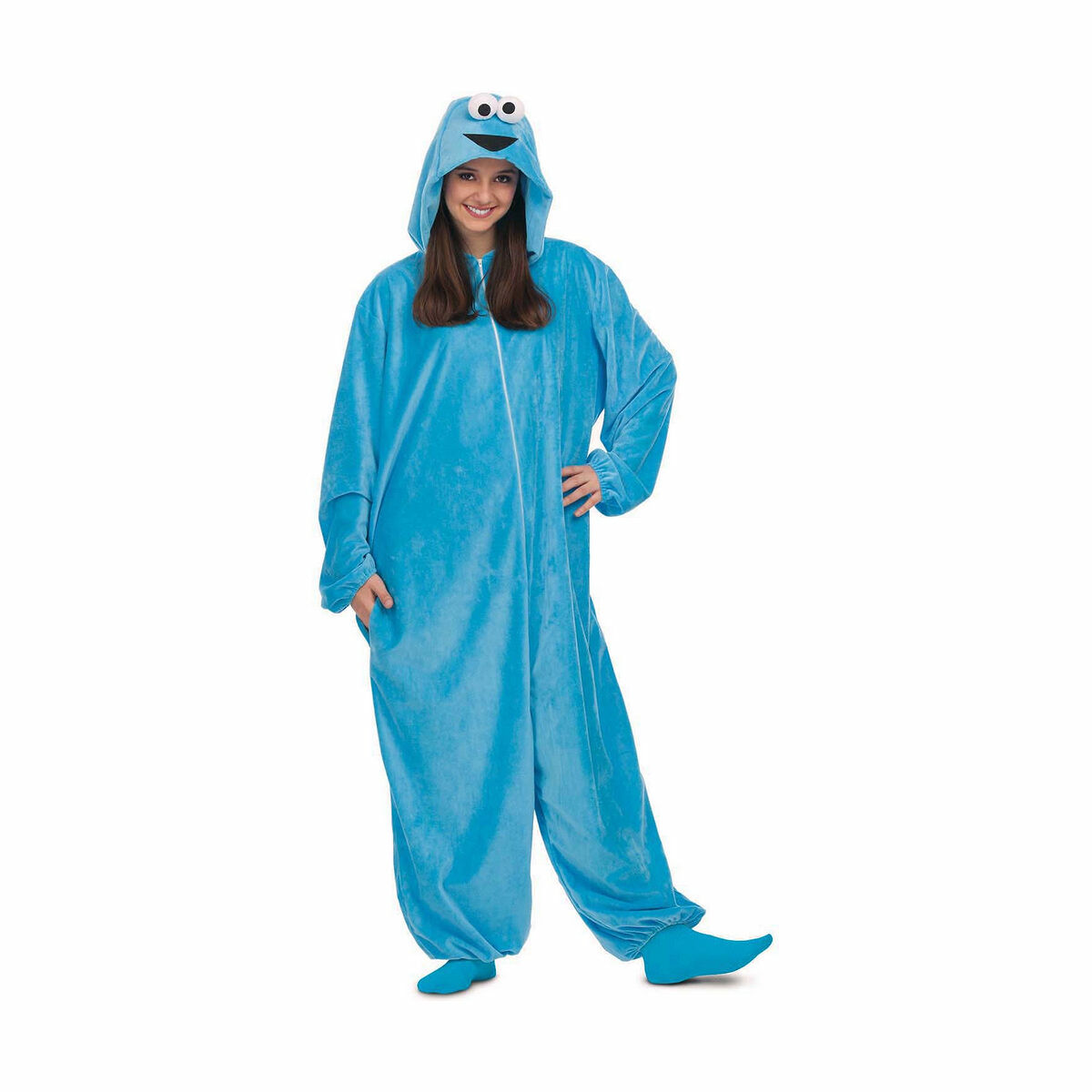 Maskeraddräkt vuxna My Other Me Cookie Monster Sesame Street