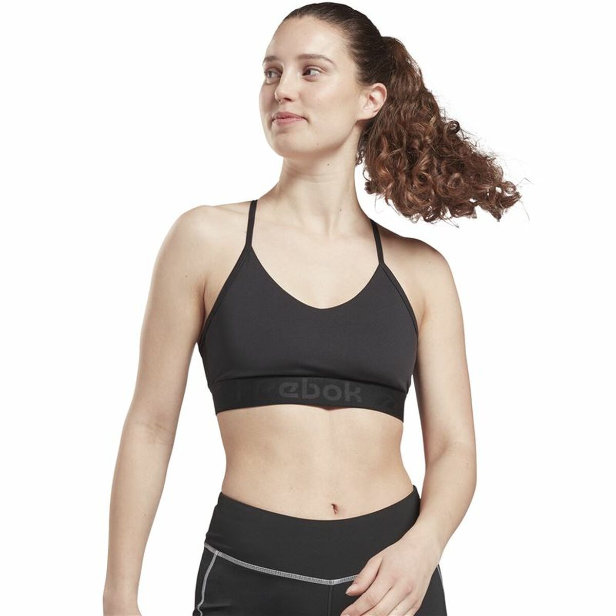 Sport-BH Reebok Strappy Svart - 5