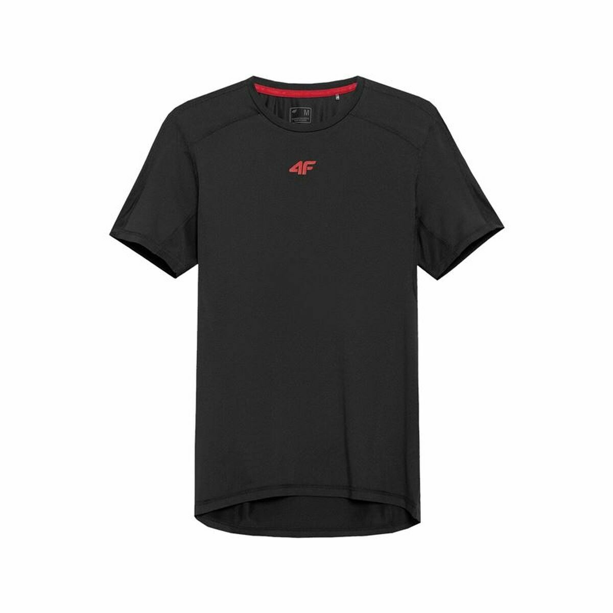 T-shirt med kortärm Herr 4F TSMF019  Svart - 3