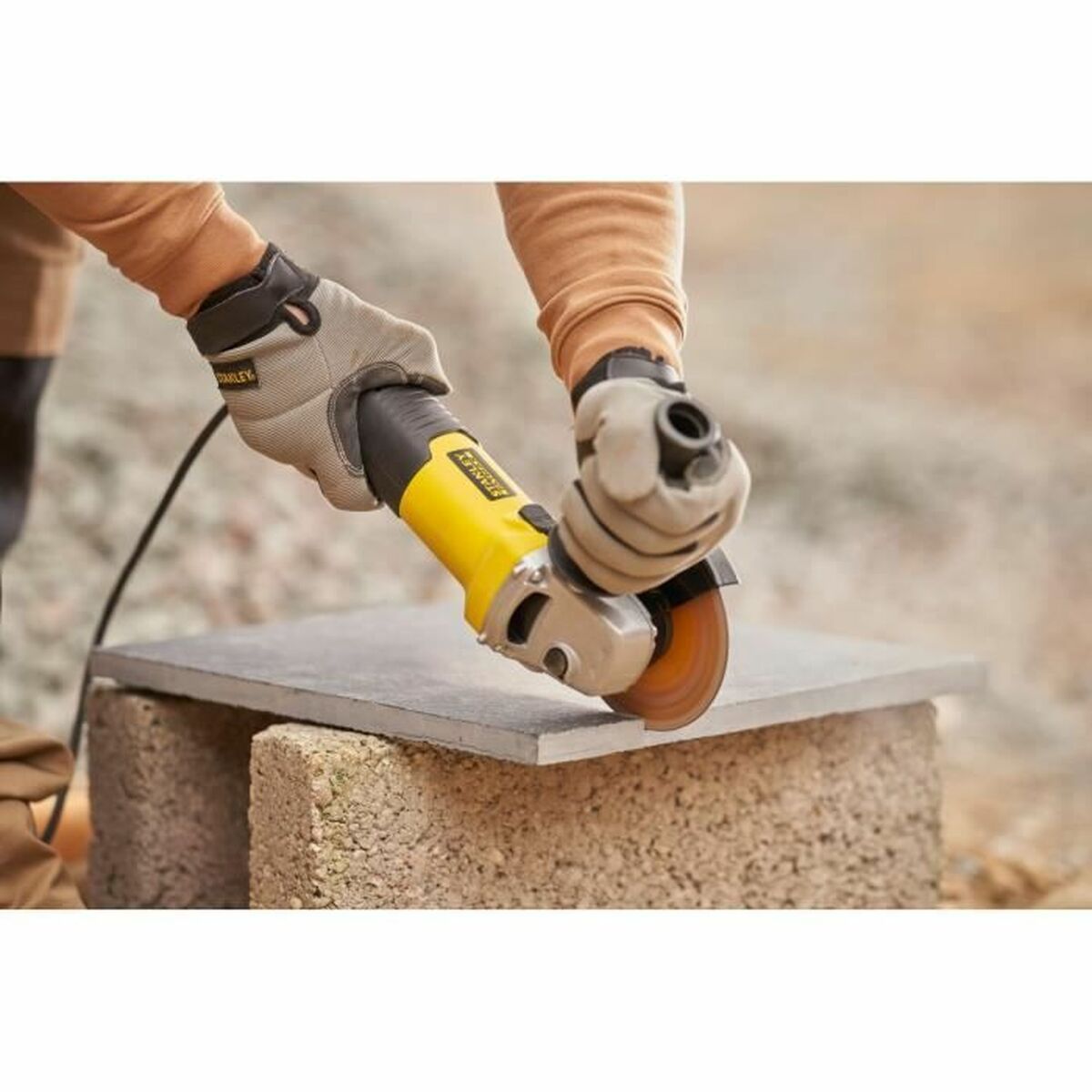 Vinkelslip Stanley 1100 W - 2