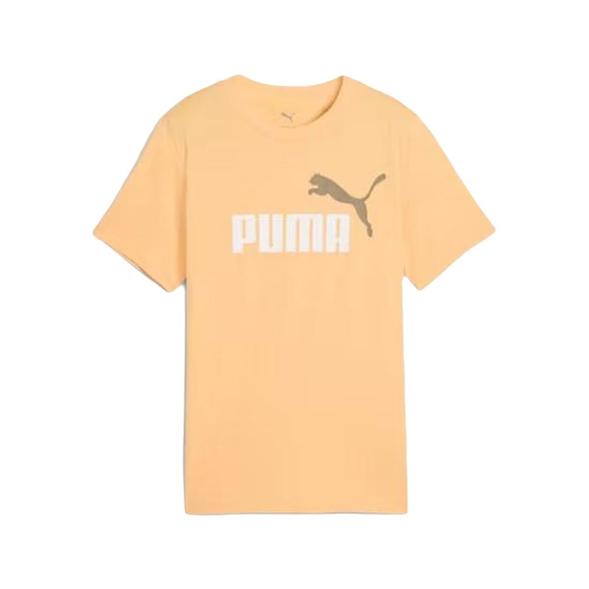 Barn T-shirt med kortärm Puma Essentials 2 Beige