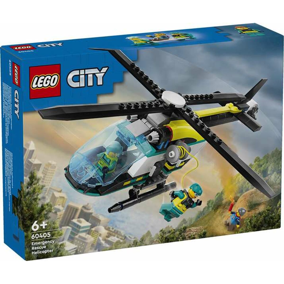 Byggsats Lego 60405 - Emergency Rescue Helicopter 226 Delar - 2
