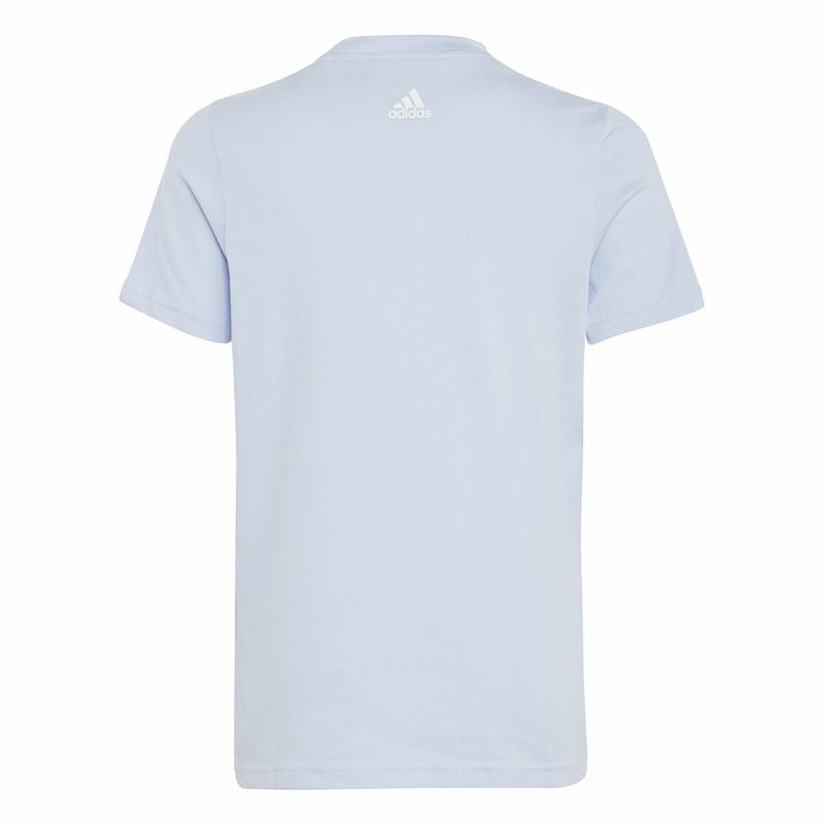 Barn T-shirt med kortärm Adidas Linear Logo Blå - 2