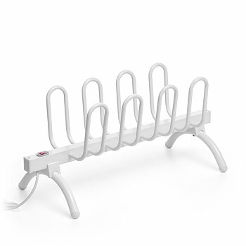 Elektrisk skotork InnovaGoods 80W Vit Aluminium (Renoverade A)