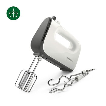 mixer-knådmaskinen med skål Philips Amasadora HR3745/00 450 W Vit Svart 3 L