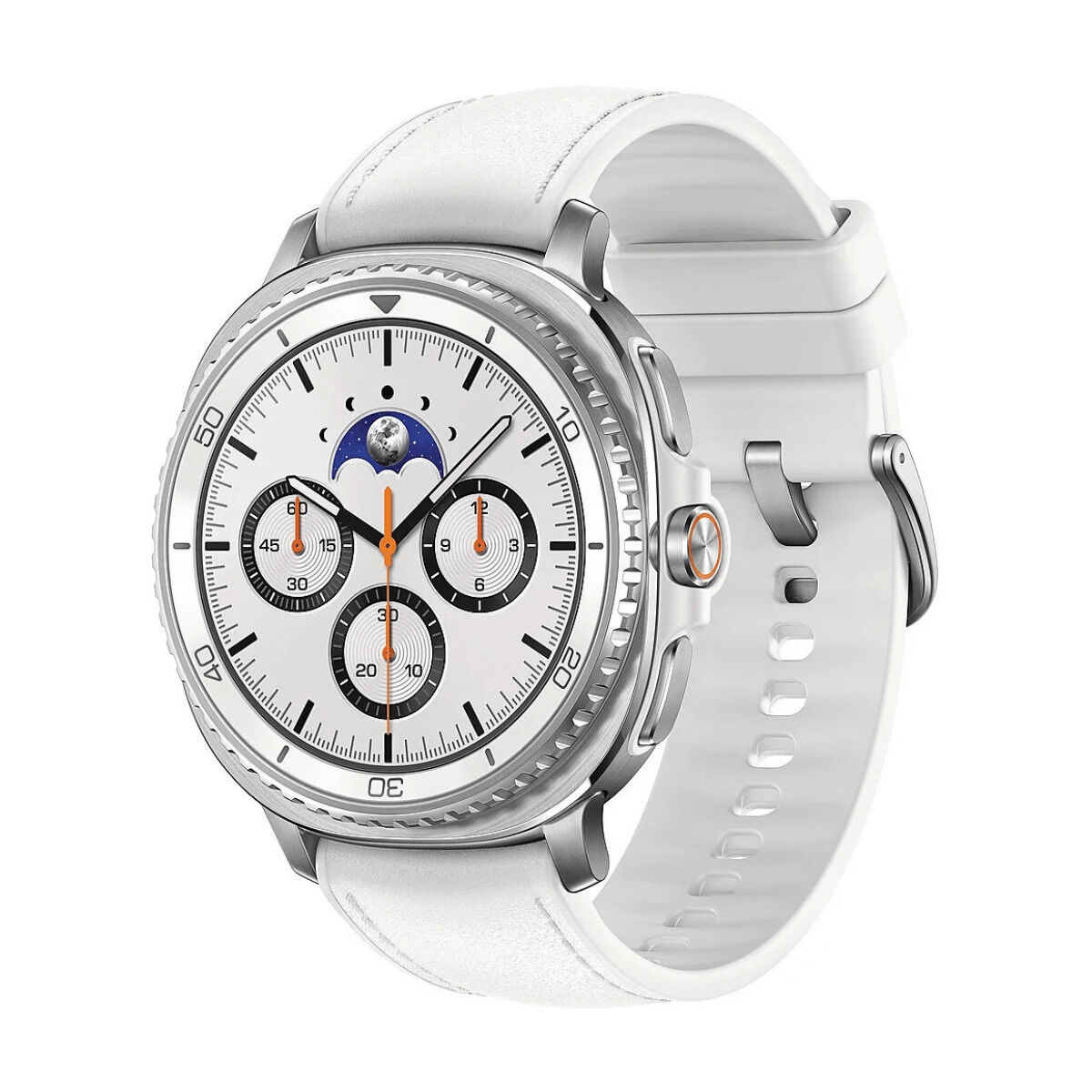 Smartklocka Samsung 	Galaxy Watch8 Classic Vit 1,34" 46 mm
