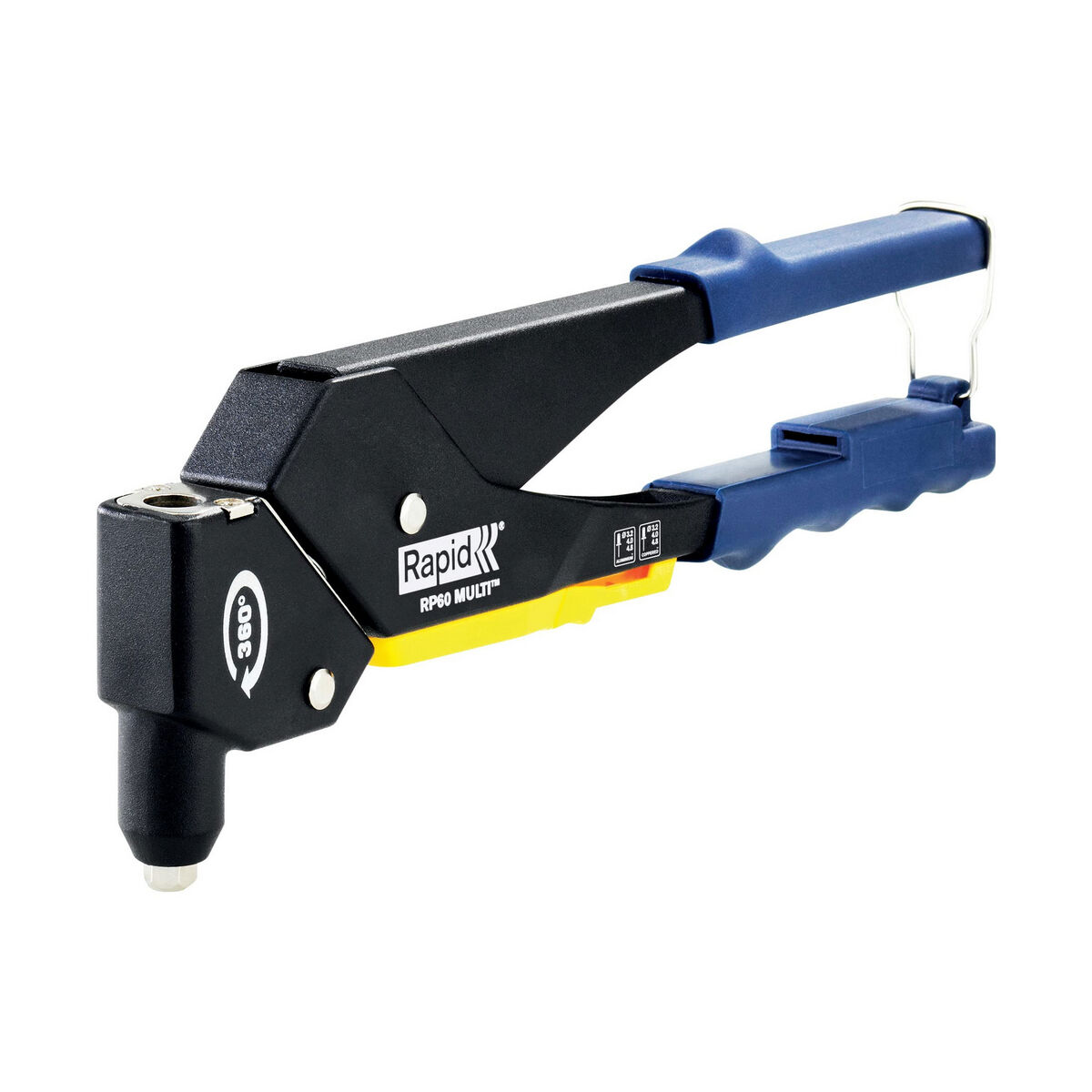 Nitmaskin Rapid RP 60 Multi Manual Roterande huvud - 12