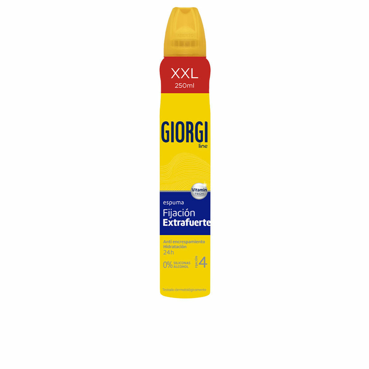 Formgivande mousse Giorgi Fijación Extrafuerte 250 ml Extra stark