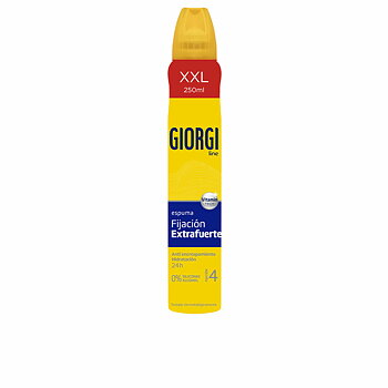 Formgivande mousse Giorgi Fijación Extrafuerte 250 ml Extra stark