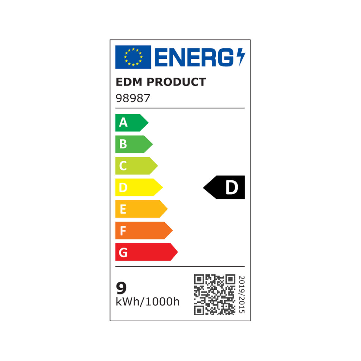 LED-lampa EDM 98987 D 9 W 87 W R7s 1100 Lm Ø 1,5 x 11,8 cm Linjär (6400 K) - 5