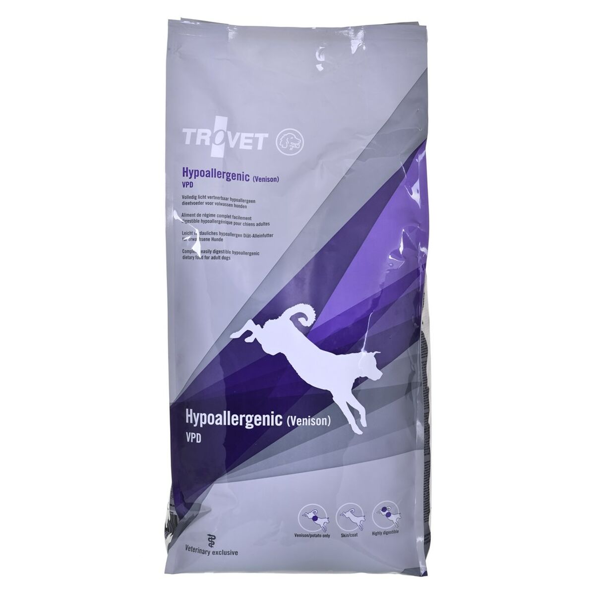 Foder Trovet Hypoallergenic Vuxen Kalvkött Vildsvin 3 Kg - 2