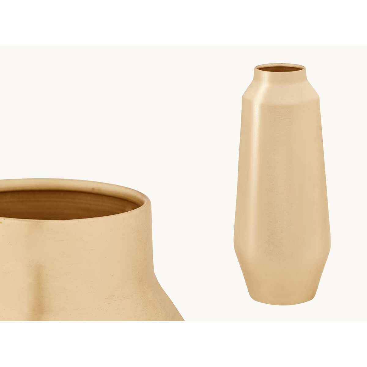 Vas Gift Decor Gyllene Järn 19 x 48 x 19 cm 49 x 19 x 49 cm