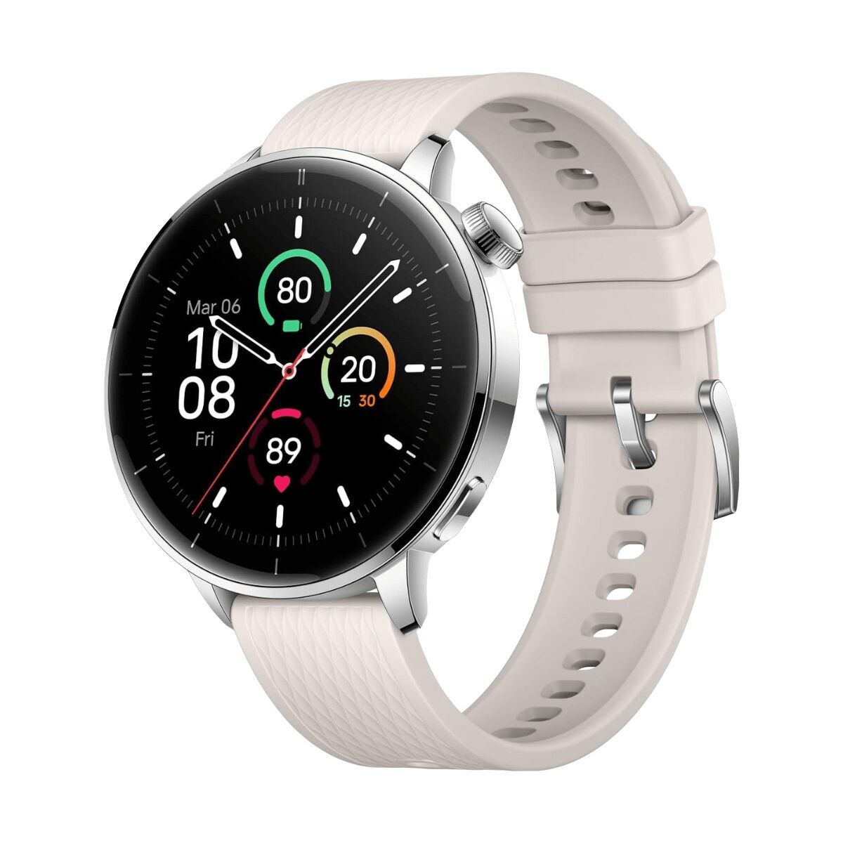Smartklocka OnePlus 	Watch 3 Silvrig 1,32"