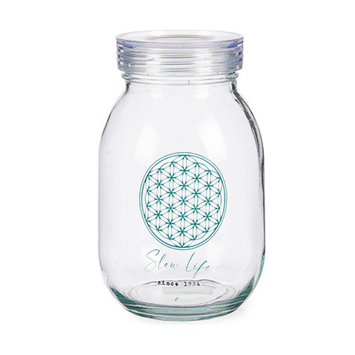 Burk Vivalto Slow Life Transparent 1,8 L (4 antal) - 3