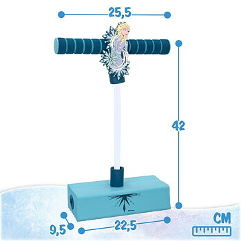 Pogobouncer Frozen 3D Blå Barn (4 antal)
