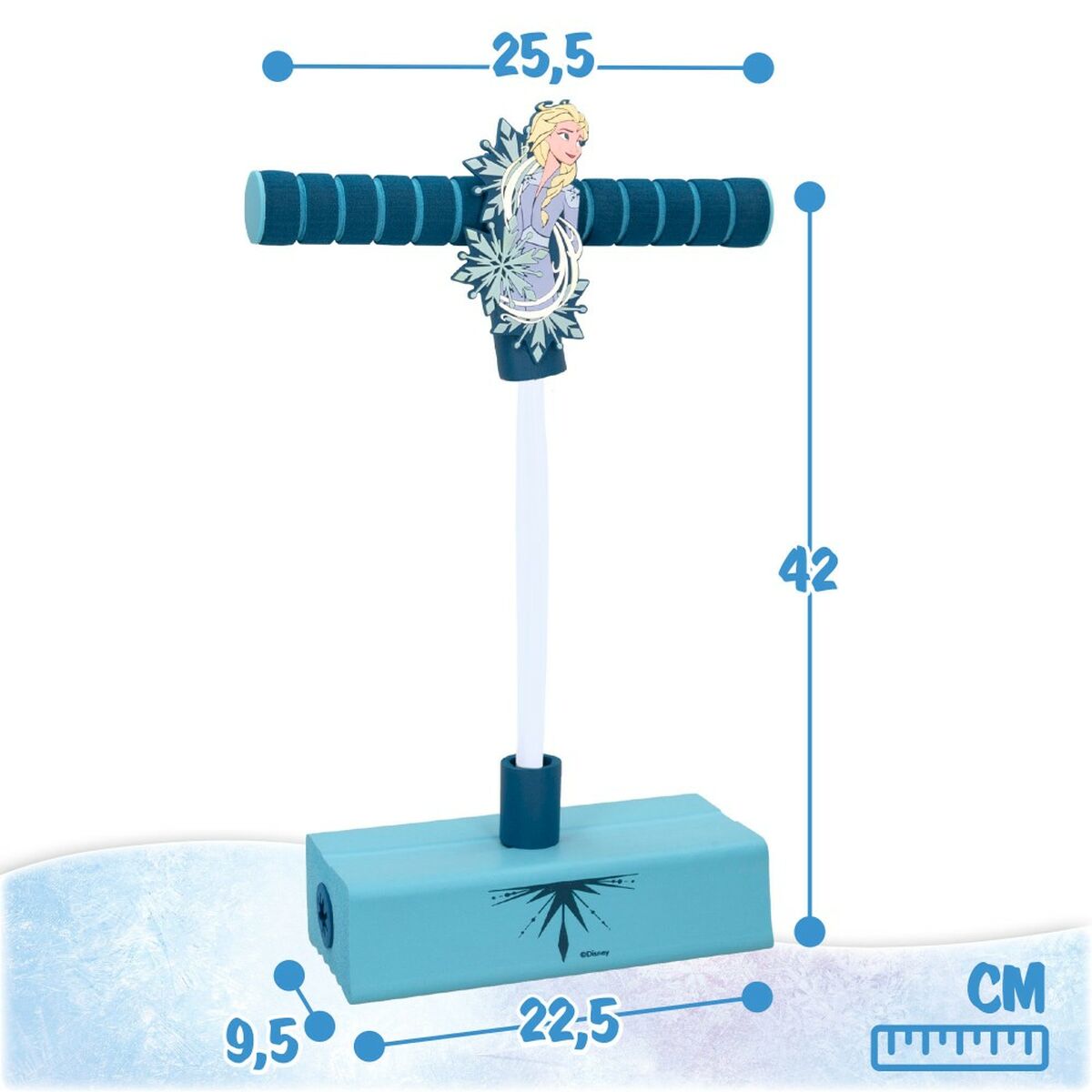 Pogobouncer Frozen 3D Blå Barn (4 antal) - 14