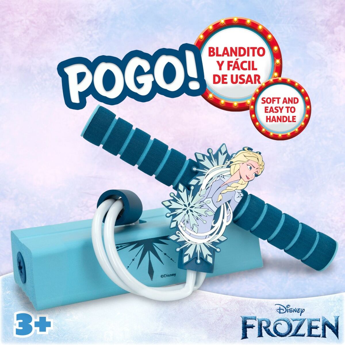 Pogobouncer Frozen 3D Blå Barn (4 antal) - 12