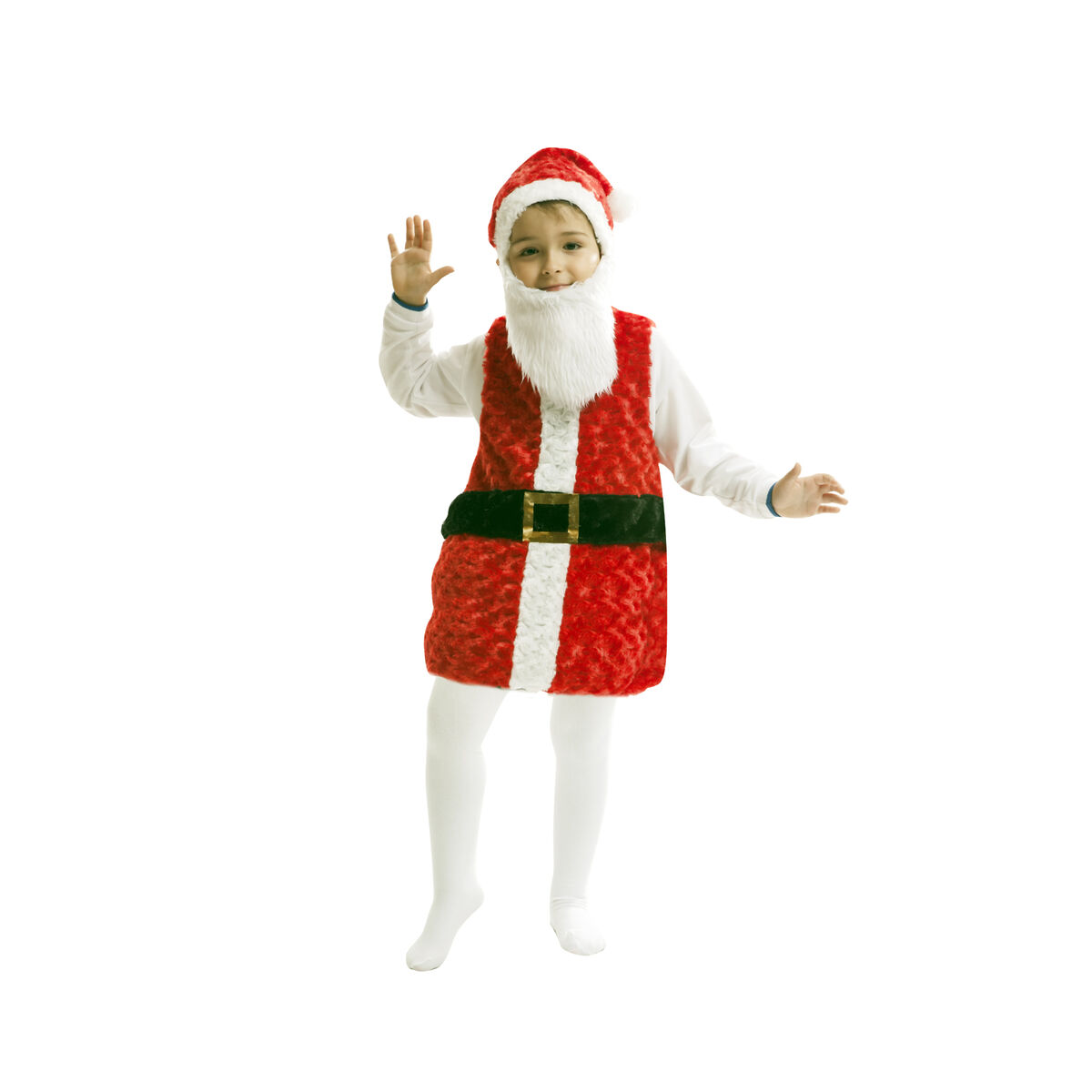 Maskeraddräkt bebis My Other Me Santa Claus (3 Delar) - 2