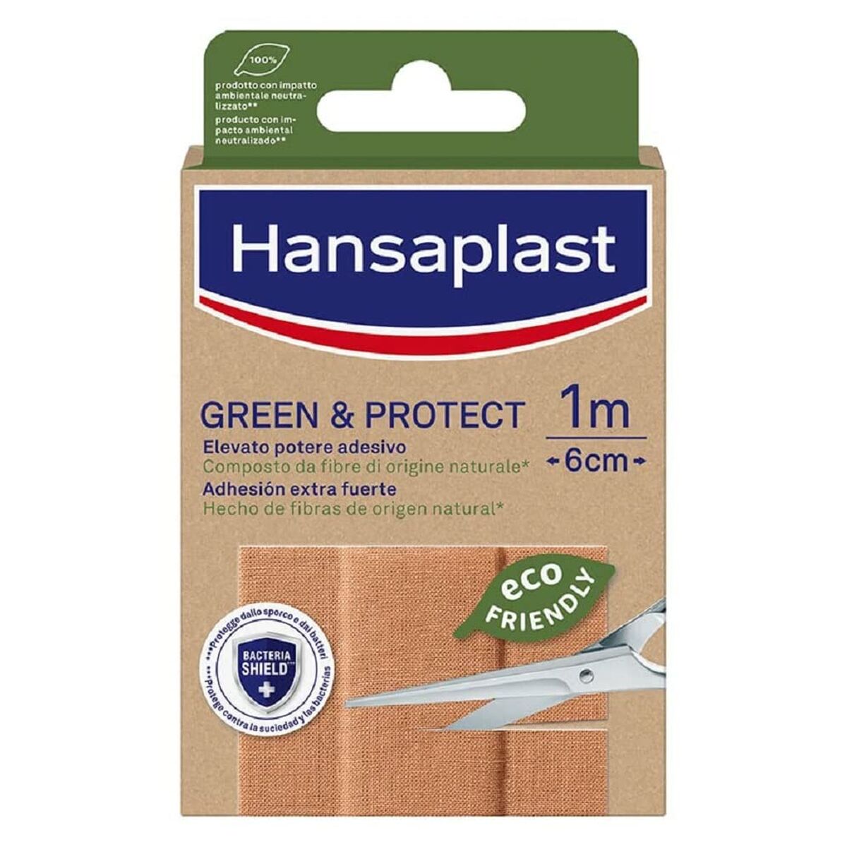 Plåster Hansaplast Green & Protect 10 x 6 cm 10 antal - 2
