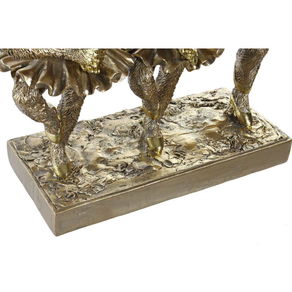 Prydnadsfigur DKD Home Decor FZ-95092 Gyllene Kolonial Apa Overaller 32,5 x 12,5 x 29 cm - 2
