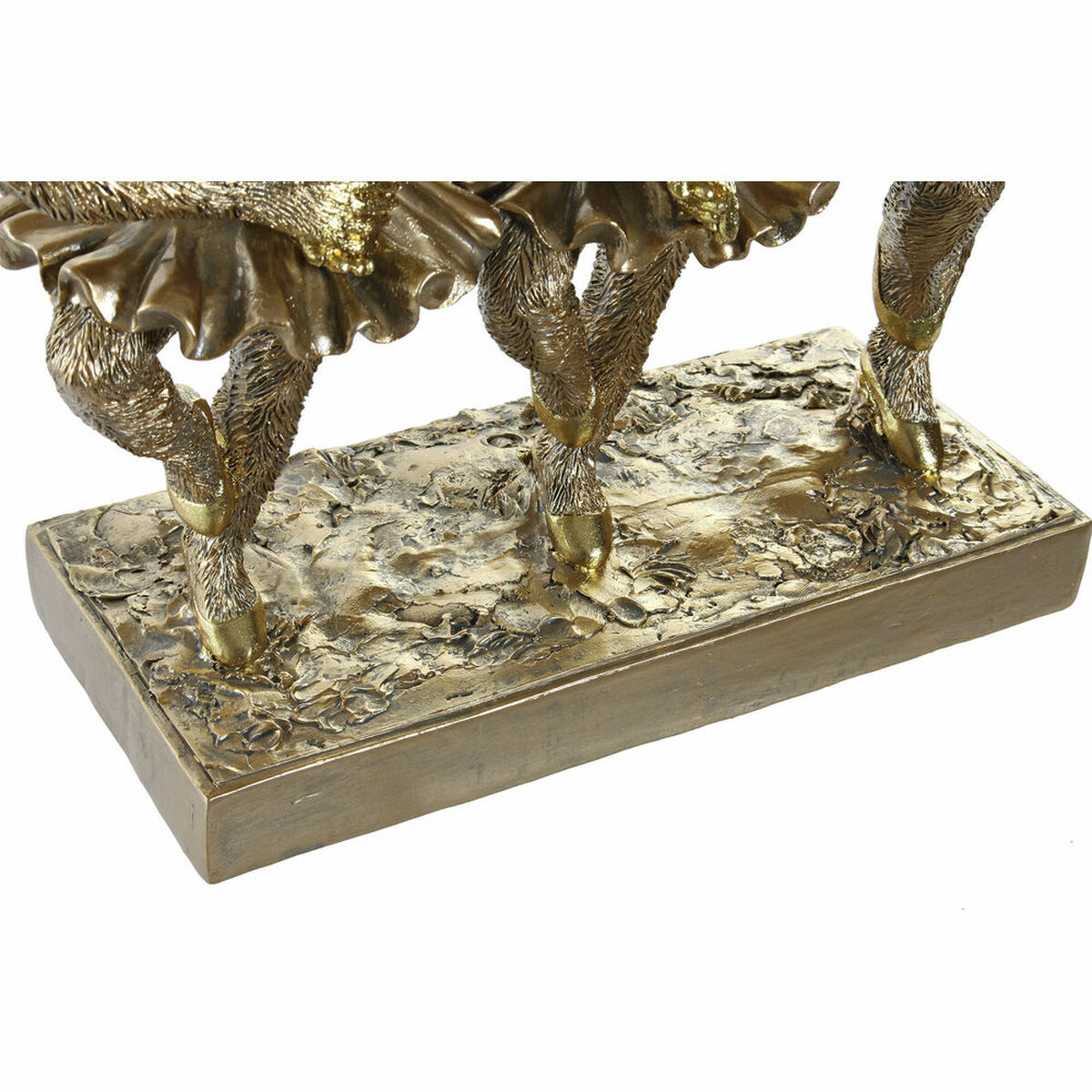 Prydnadsfigur DKD Home Decor FZ-95092 Gyllene Kolonial Apa Overaller 32,5 x 12,5 x 29 cm - 5