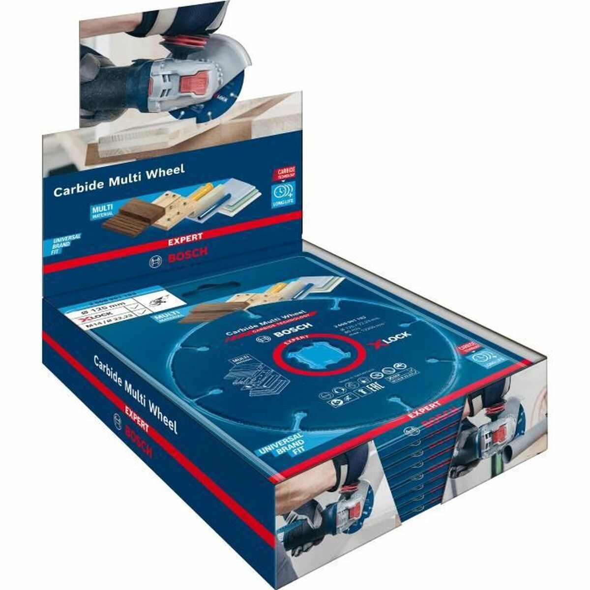 Skärskiva BOSCH Expert Carbide Multi Wheel X-LOCK 10 antal Ø 125 mm - 5