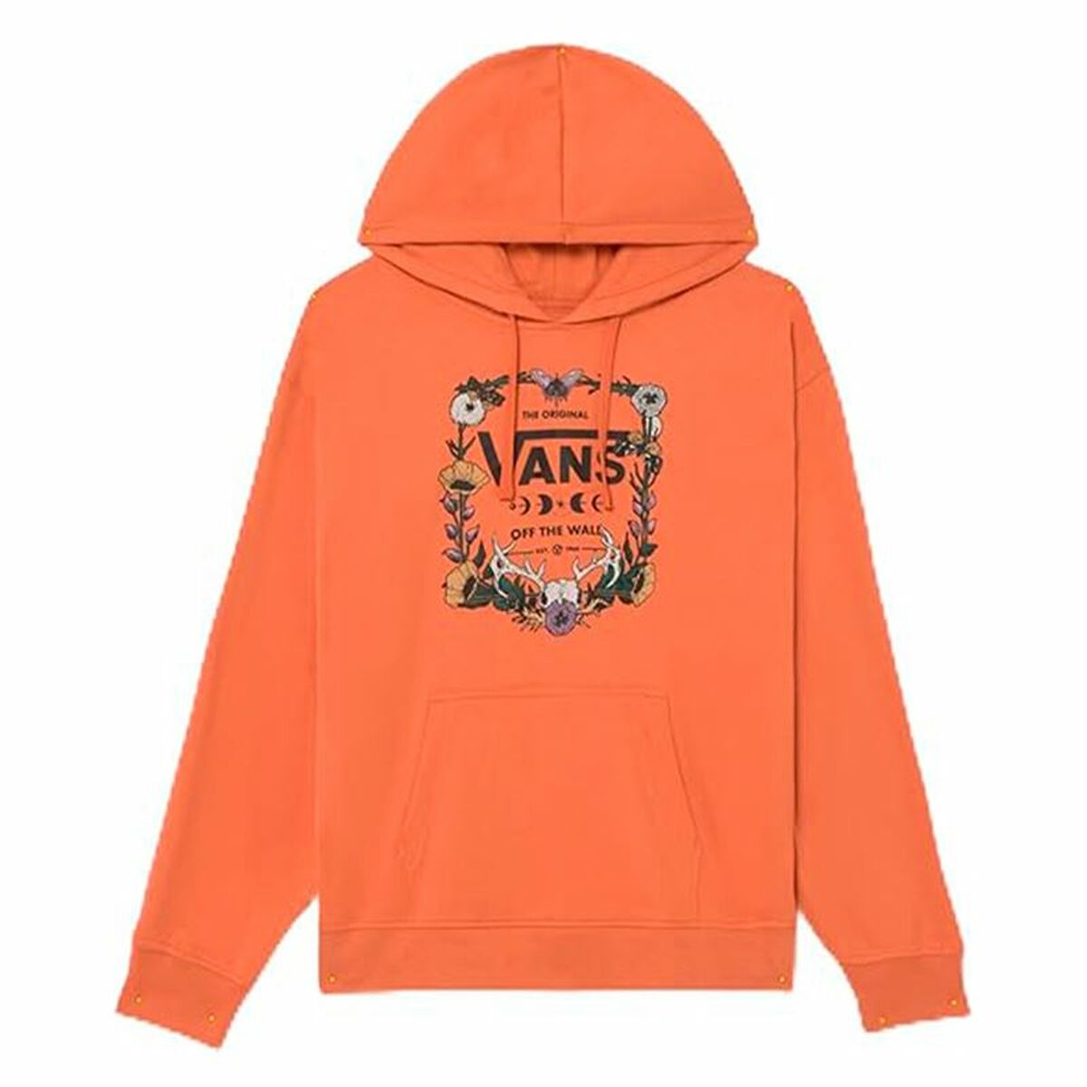 Tröja med huva Dam Vans Antler Floral