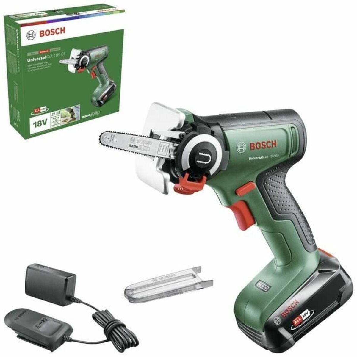 Sticksågar BOSCH UniversalCut 18V-65 Nanoblade 18 V 65 mm