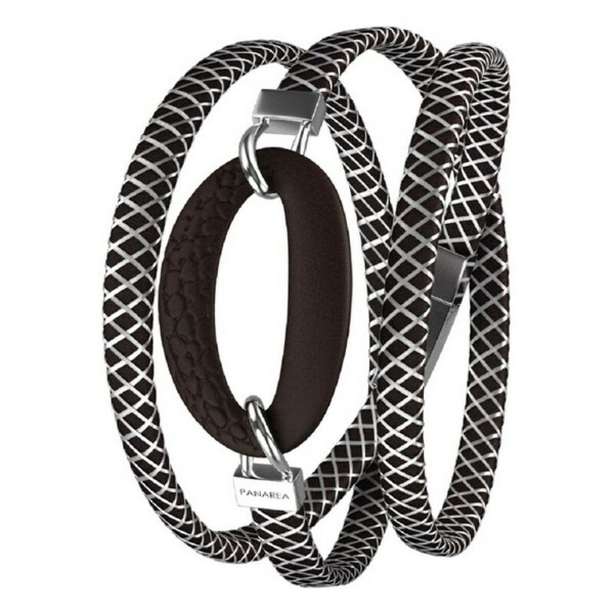 Damarmband Panarea BM1N21 Svart Silver Silvrig (59 cm) - 5