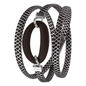 Damarmband Panarea BM1N21 Svart Silver Silvrig (59 cm)