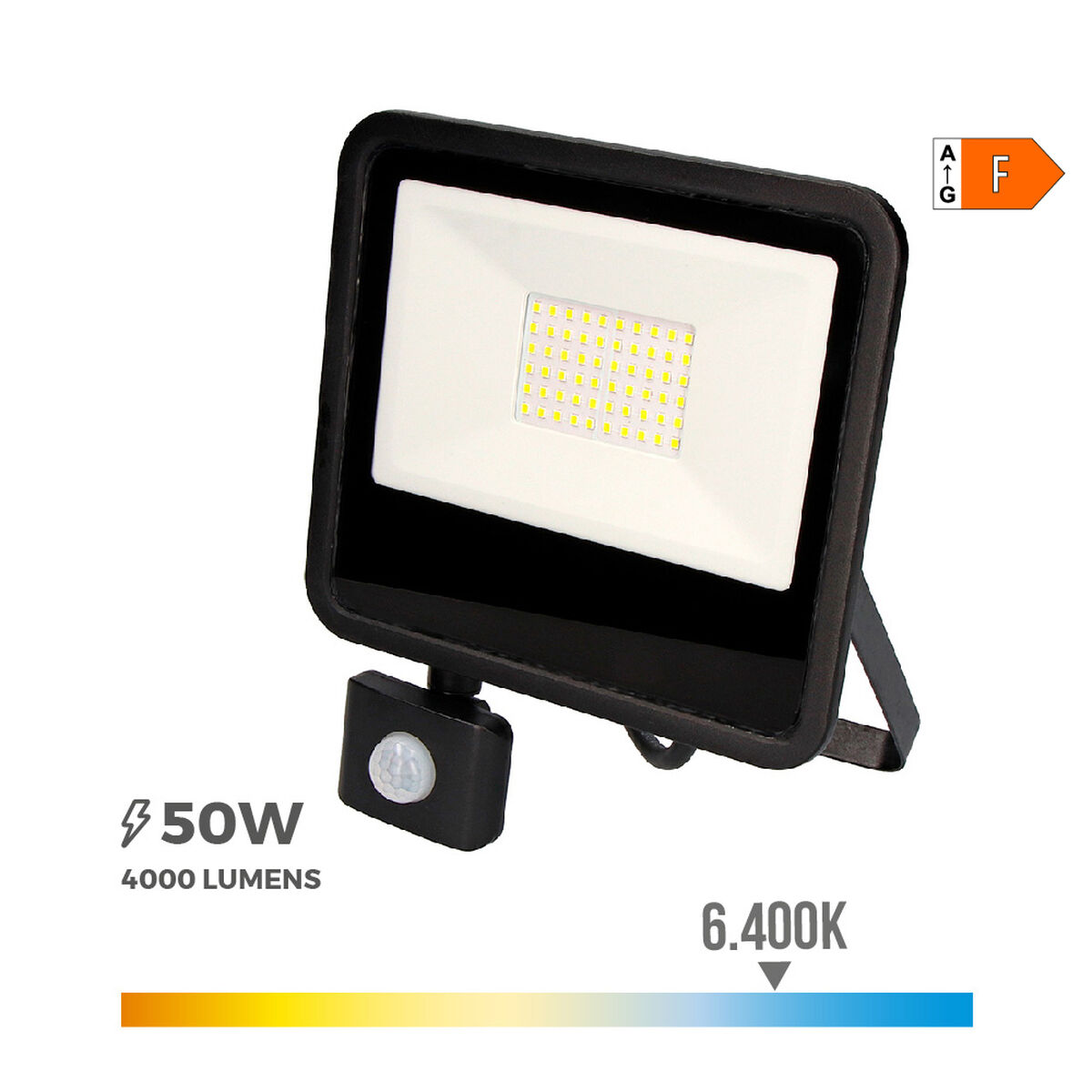 Floodlight/Projektorlampa EDM 70357 Svart F 50 W (6400 K) - 7