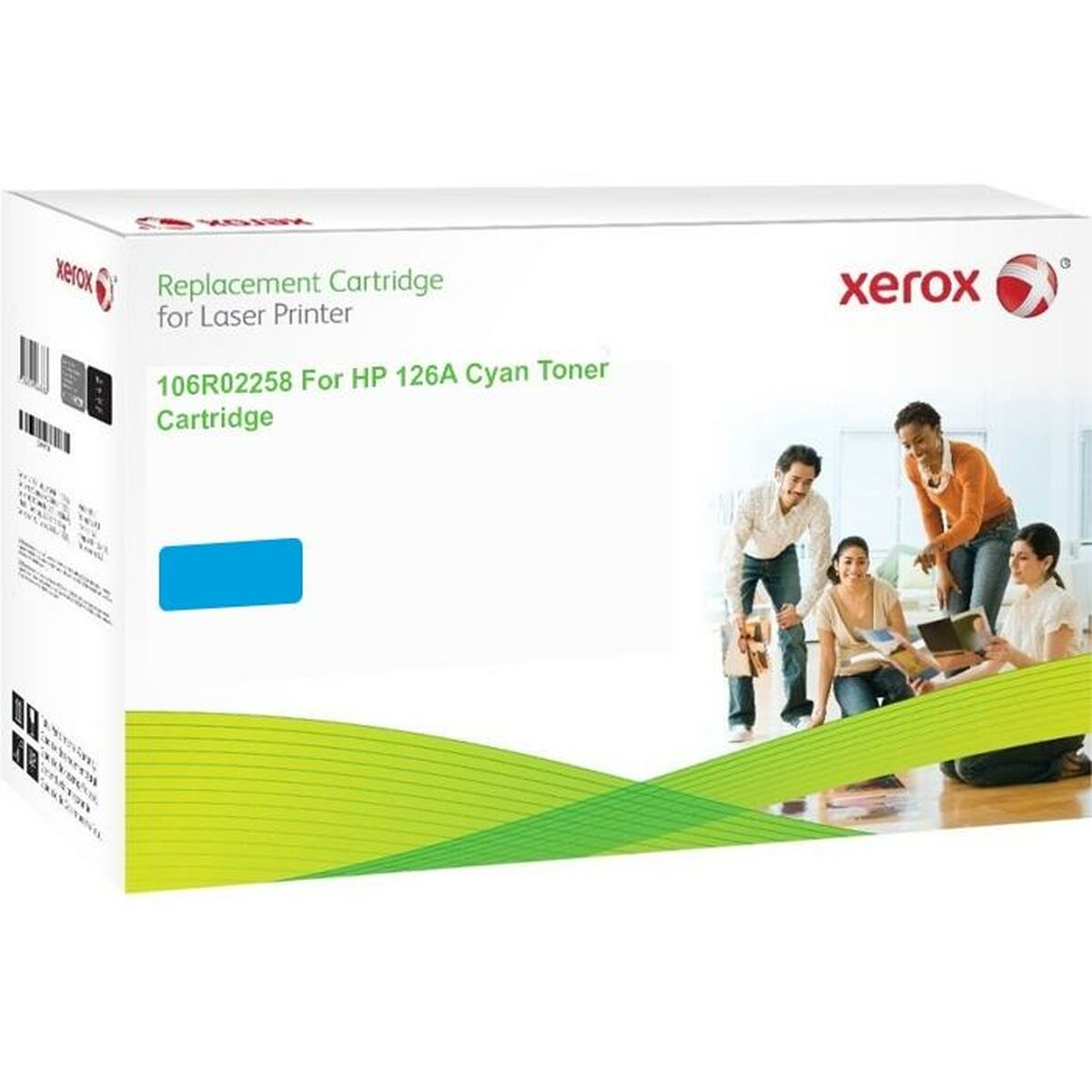 Toner Xerox 106R02258 Turkos - 2