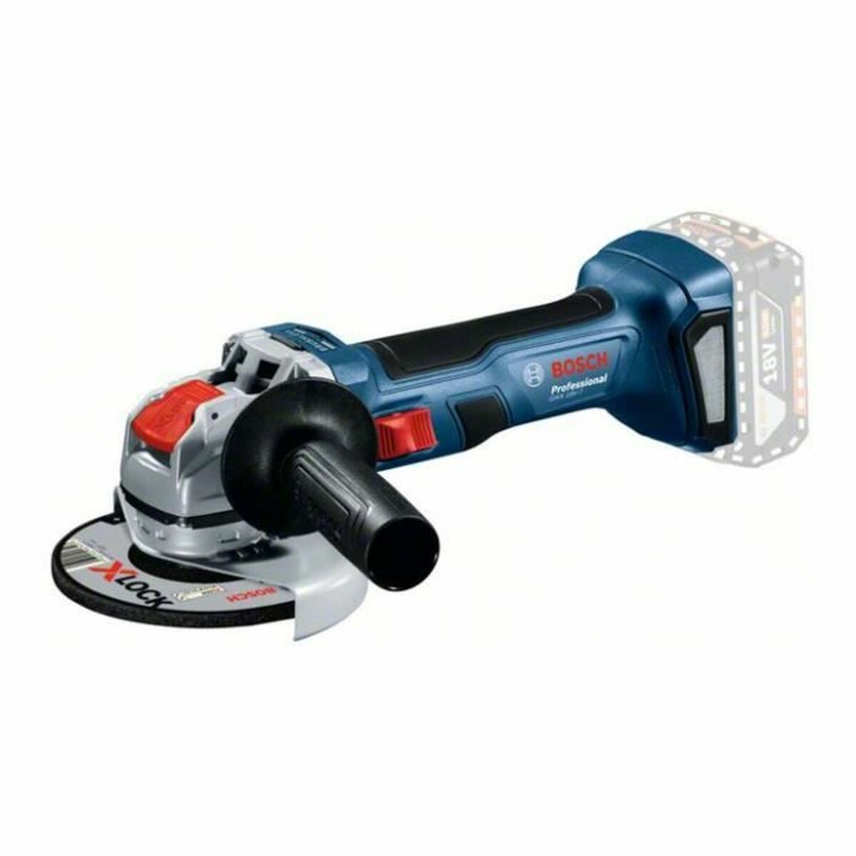 Vinkelslip BOSCH GWX 18V-7 Professional 18 V - 3