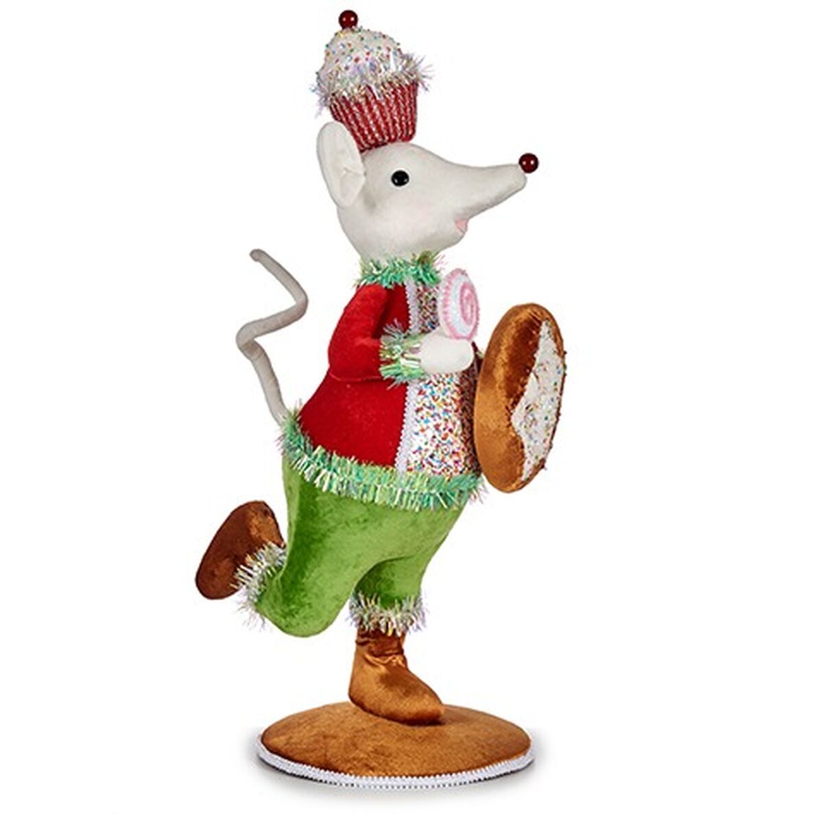 Prydnadsfigur Krist+ Mus 20 x 55 x 24 cm (2 antal) - 3