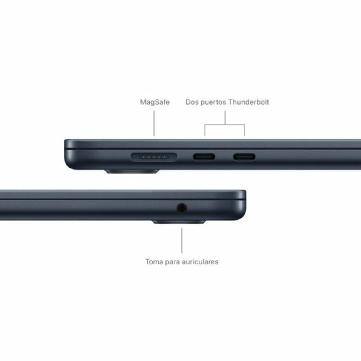 Bärbar dator Apple MRYV3Y/A 15,3" M3 8 GB RAM 512 GB SSD - 7
