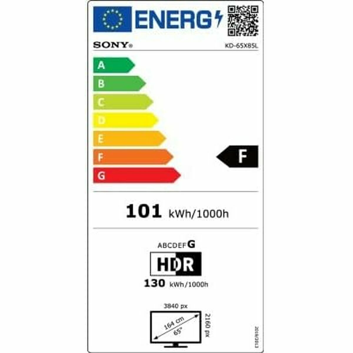 Television Sony 65X85L 65" 4K Ultra HD HDR D-LED LCD - 4