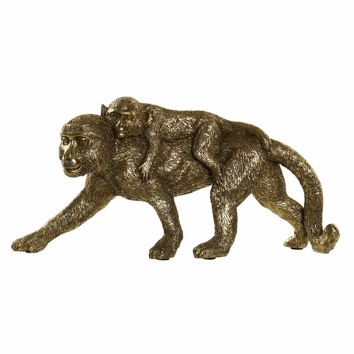 Prydnadsfigur DKD Home Decor FZ-93395 Gyllene Kolonial Overaller 26 x 6 x 12 cm - 8