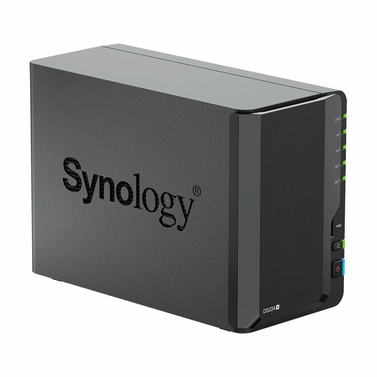 Nätlagringsenhet NAS Synology DS224+ Svart Intel Celeron J4125 - 7