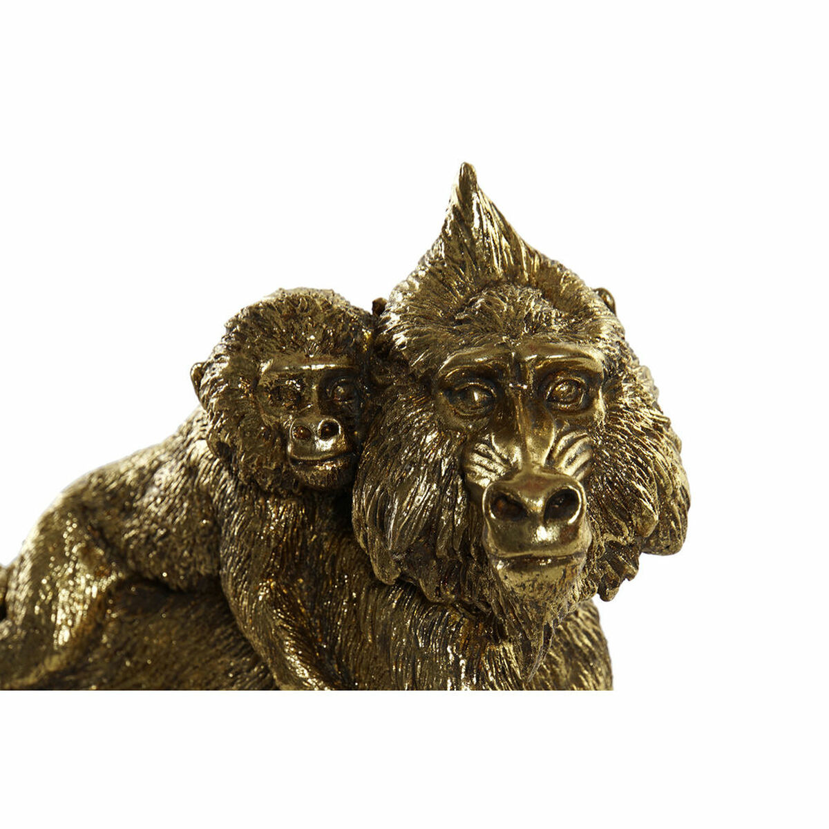 Prydnadsfigur DKD Home Decor FZ-93397 Gyllene Kolonial Overaller 21 x 8,5 x 18,5 cm - 7