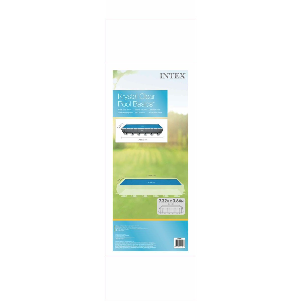 Pool Cover Intex 28017 Sol 732 x 366 cm - 5