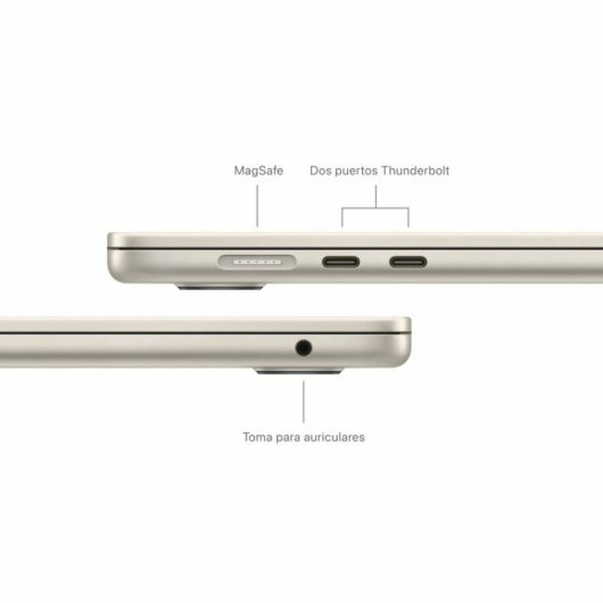 Bärbar dator Apple MacBook Air Apple M3 15,3" 8 GB RAM 256 GB SSD M3 - 4