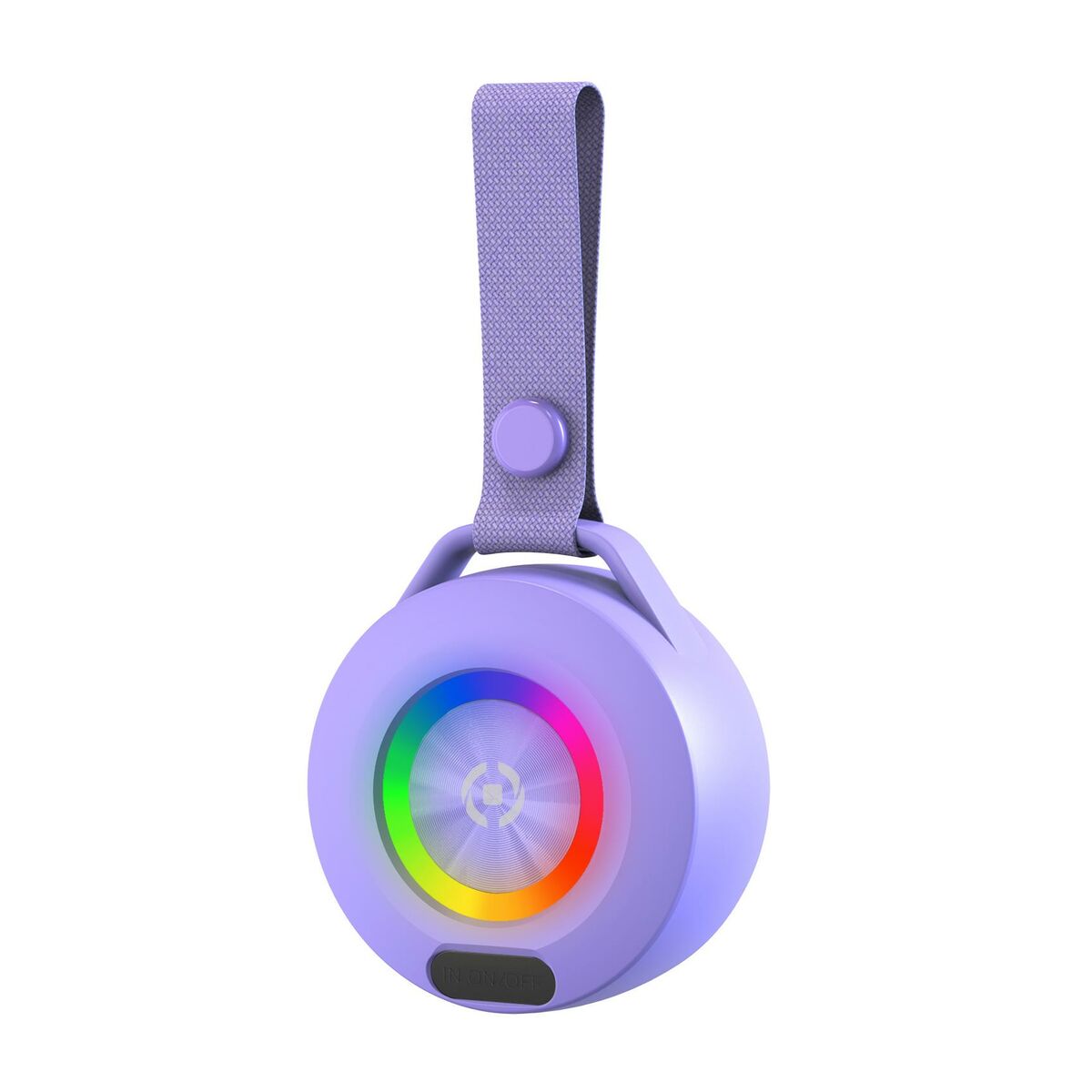 Bärbar Bluetooth Högtalare Celly LIGHTBEATVL Violett 5 W - 2