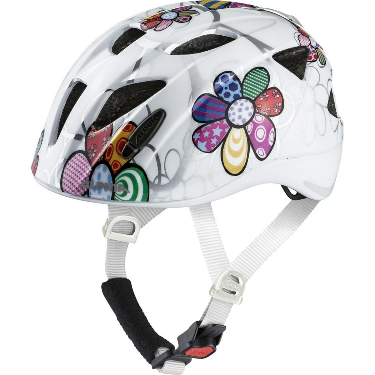 Cykelhjälm för vuxna Alpina A9710 Vit Multicolour 49-54 cm