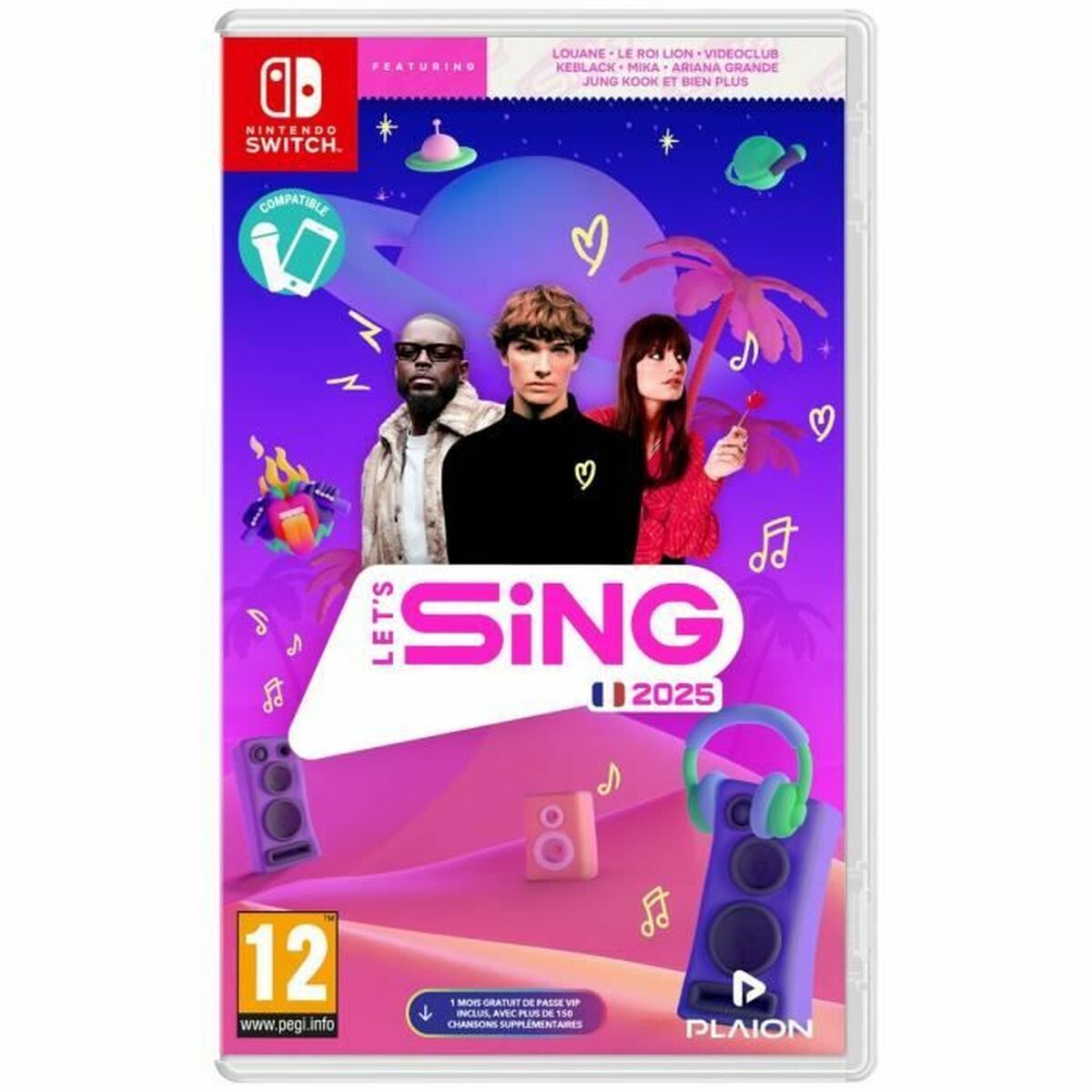 TV-spel för Switch KOCH MEDIA Let's Sing 2025
