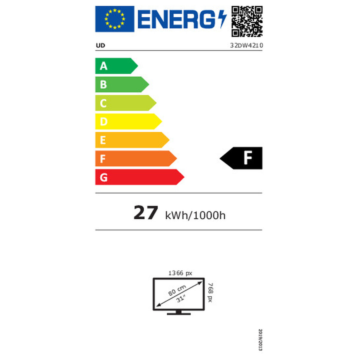 Smart TV UD 32" LED HDR HDR10 HDR 10+ Dolby Vision HDR10 PRO - 4
