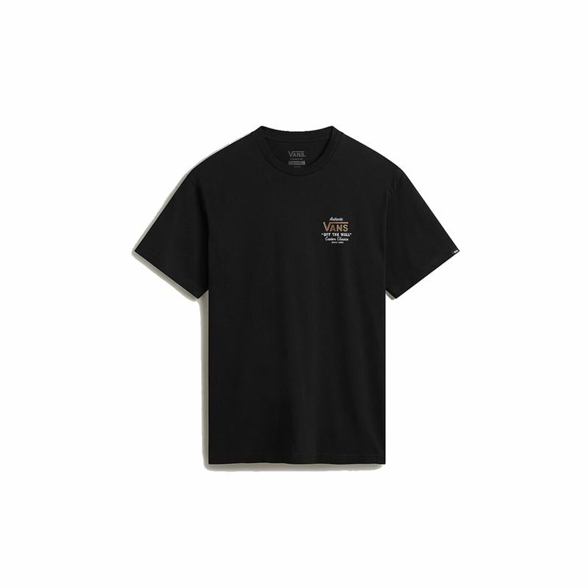 T-shirt med kortärm Herr Vans Holder St Classic Svart - 2